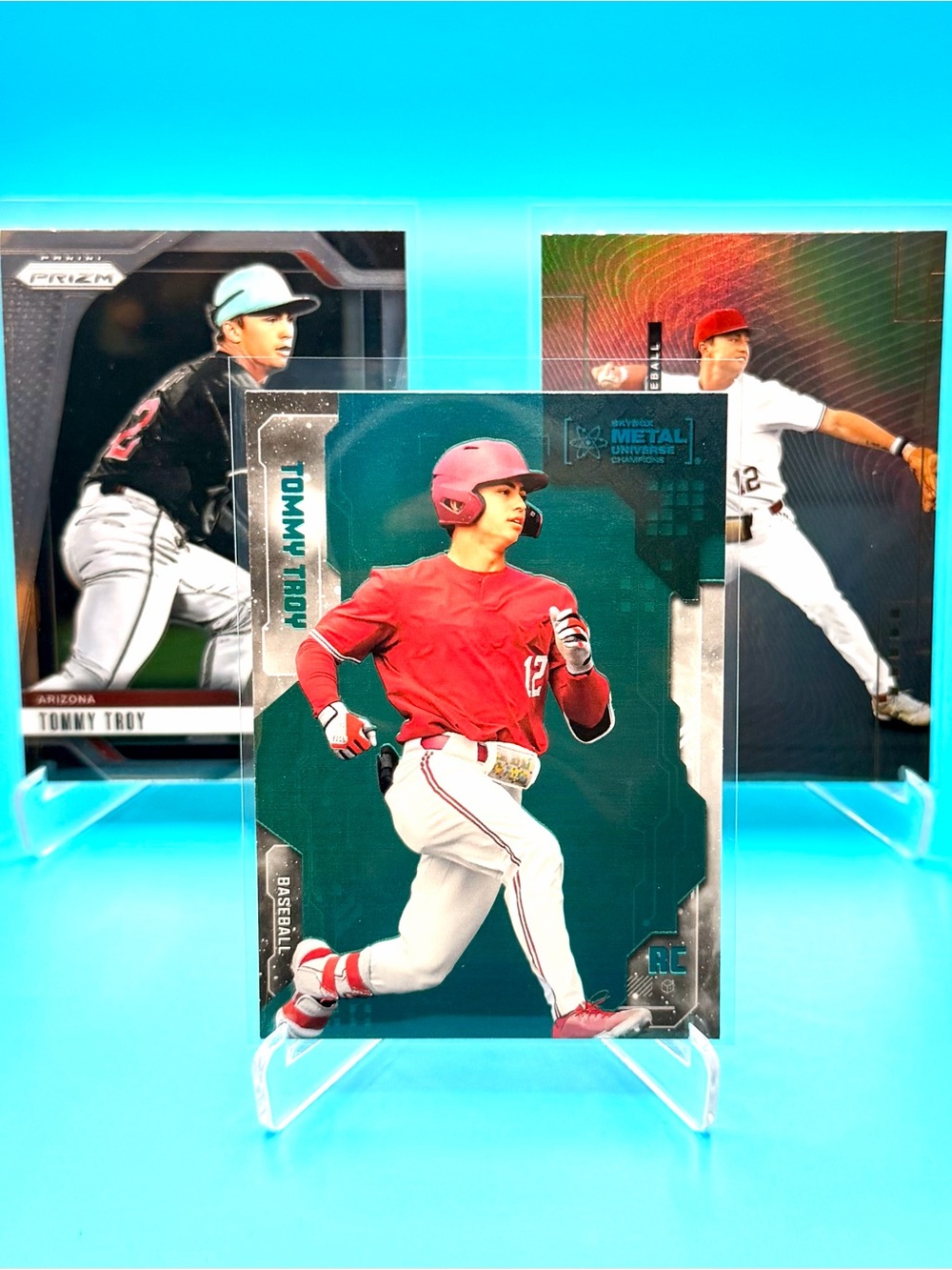 🔥Tommy Troy Lot! 🔥Skybox Premium Rookie Refractor + Skybox Aqua Rookie! 🤩